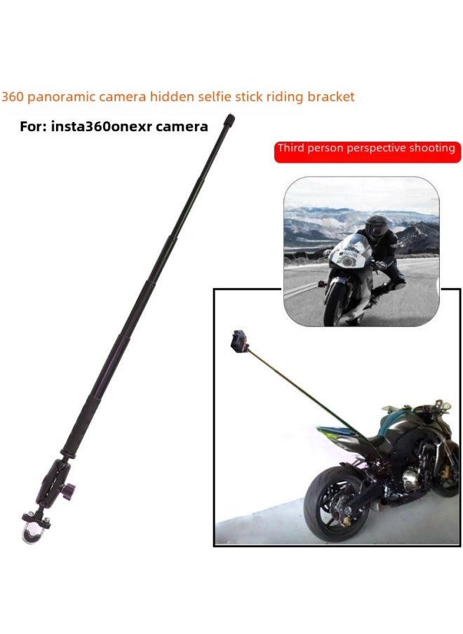 Digital Computer/sports Camera Accessories - Wireless Bluetooth Remote Control For Sports Cameras-Color:SM01-Q Double Ball Head Small Diameter +1.1 M Rod + Aluminum Alloy Pan/tilt Adapter - Image 2