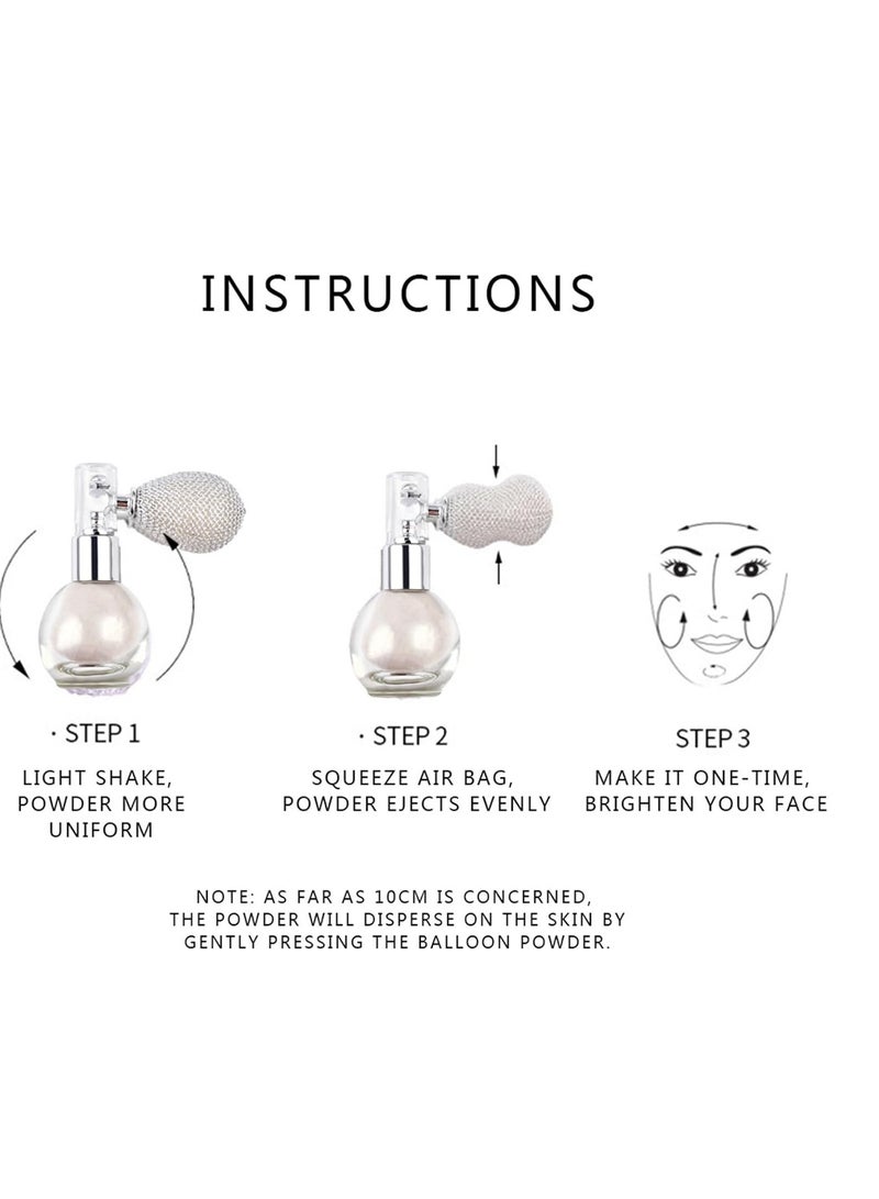 Rosarden غليتر شعر وردي، رذاذ غليتر للشعر والجسم، رذاذ لمعان للجسم، هايلايتر للجسم غير لزج، رذاذ غليتر للأقمشة، رذاذ غليتر للجسم للنساء والأطفال، ملحقات المهرجان - Image 2