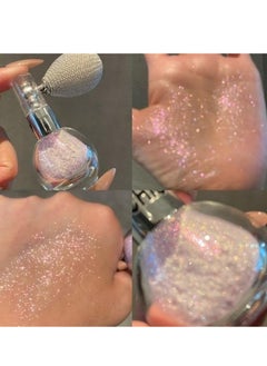 Rosarden Pink Hair Glitter, Spray Glitter for Hair and Body, Body Shimmer Spray, Not Sticky Sparkle Body Highlighter, Fabric Glitter Spray for Clothing, Body Glitter Spray for Women Kids, Festival Accessories  - Image 5