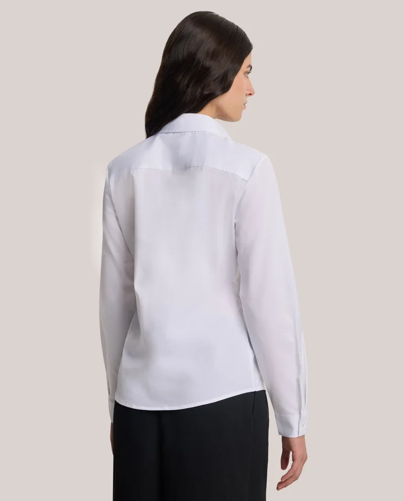 Camicissima WHITE LONG SL. REGULAR FIT for Women | Best Price UAE