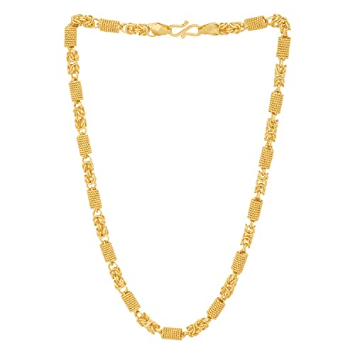 Voylla Menâ€™s Designer Link Chain with Gold Plating - Image 2