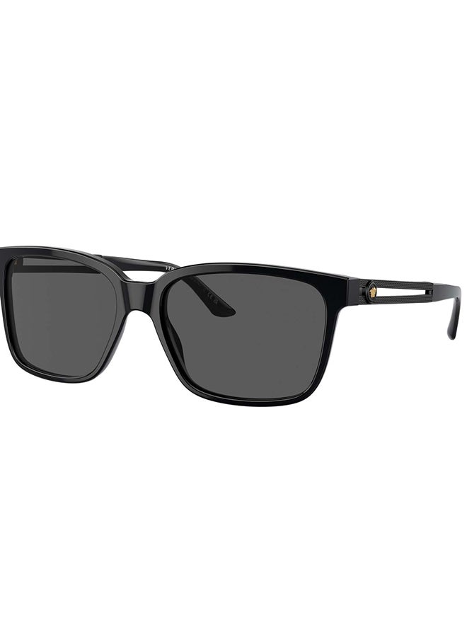 VERSACE Men VE4307 533287 Full Rim Square Sunglasses - Lens Size: 58 mm - Image 2