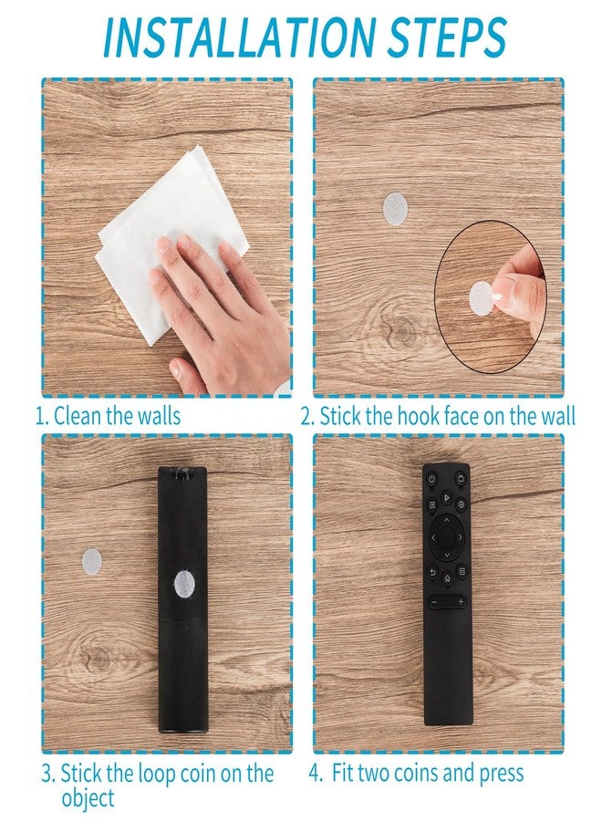 WXBOOM Self Adhesive Dots 2000pcs (1000 Pairs) 0.59" Diameter White Hook & Loop Dots Waterproof Sticky Back Nylon for School Classroom Office Home 15mm - Image 4