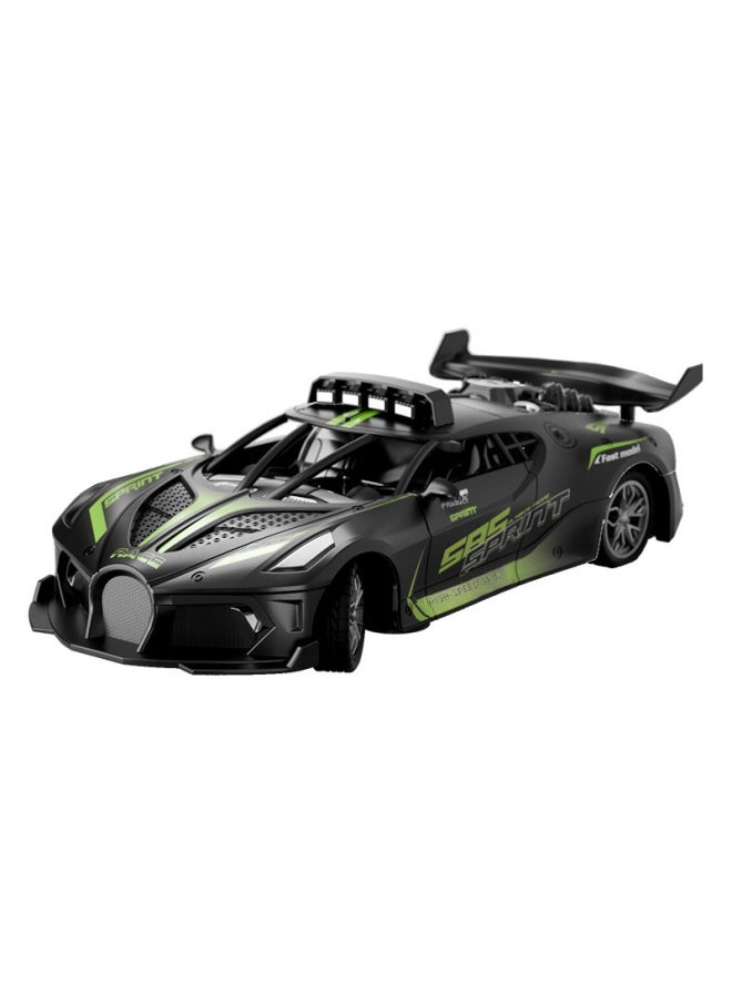 Generic Children's Toy Rc Car 27mhz Frequency High-speed Driving Ability-Color:Large [Orange] Sports Car-Proportion:# Two Battery#  - Image 2