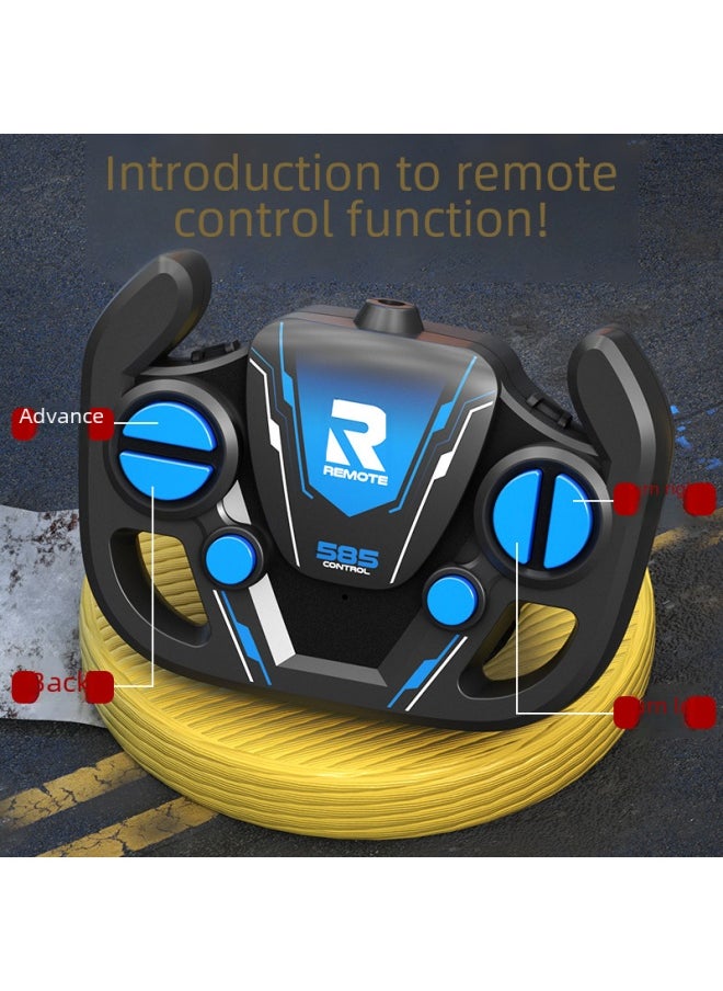 Generic Children's Toy Rc Car 27mhz Frequency High-speed Driving Ability-Color:Large [Orange] Sports Car-Proportion:# Two Battery#  - Image 4
