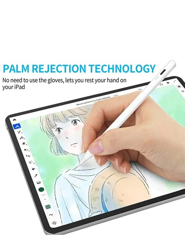 Filly Stylus Pen for iPad with Palm Rejection, Active Pencil Compatible with (2018-2022) iPad Pro 11 & 12.9 inch, iPad 9th/8th/7th/6th Gen, iPad Air 5th/4th/3rd Gen,iPad Mini 6th/5th Gen - Image 2
