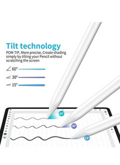 Filly Stylus Pen for iPad with Palm Rejection, Active Pencil Compatible with (2018-2022) iPad Pro 11 & 12.9 inch, iPad 9th/8th/7th/6th Gen, iPad Air 5th/4th/3rd Gen,iPad Mini 6th/5th Gen  - Image 4