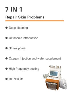 Libra 7 in 1 Facial Steamer Hydrogen Oxygen Beauty Machine Face Care Machine for Home and Beauty Salons Use  - Image 3