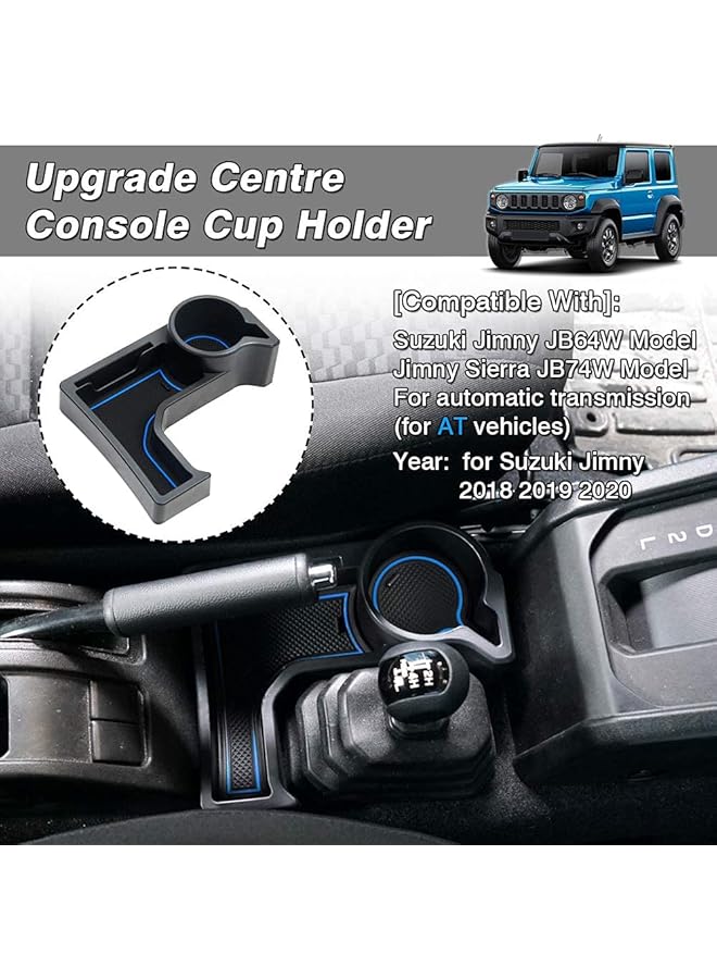 أوتوفيكس متوافق مع حامل أكواب وحدة التحكم المركزية 2019-2023 سوزوكي جيمني Jb64W Jb74W في موديلات الملحقات منظم وحدة التحكم المركزية - Image 3