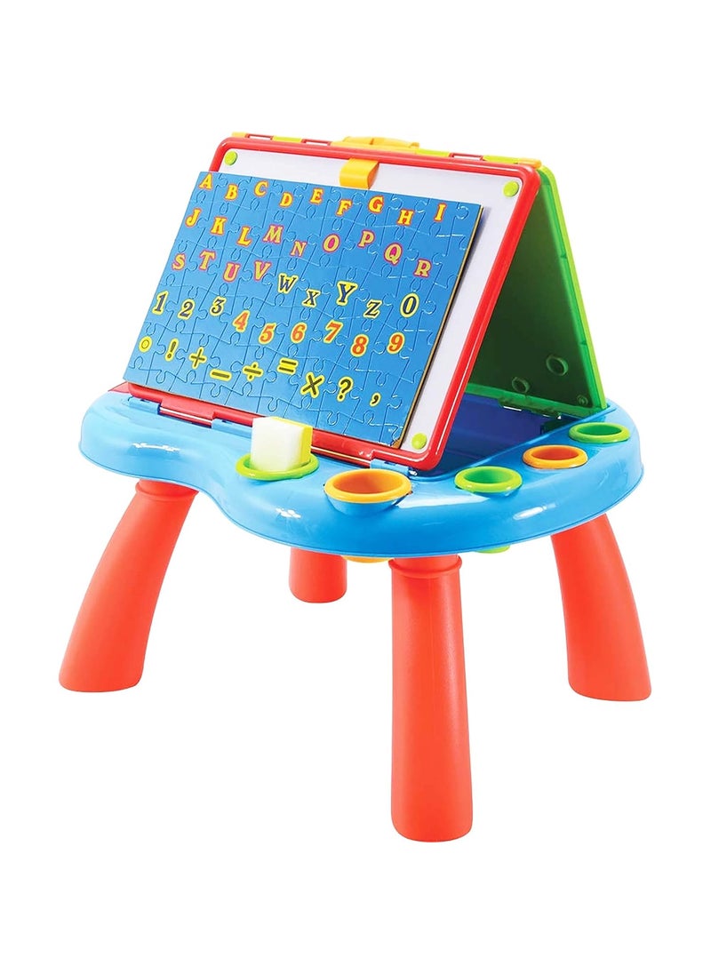 Natchcart Natchcart Art Centre Learning Easel Double Sided Drawing Board Gift for Kids 1024Learning Easel  - Image 3