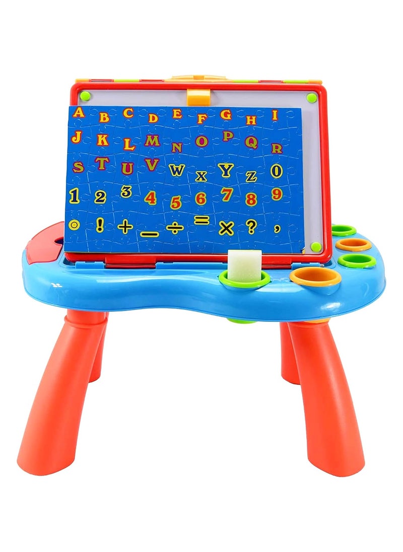 Natchcart Natchcart Art Centre Learning Easel Double Sided Drawing Board Gift for Kids 1024Learning Easel  - Image 4