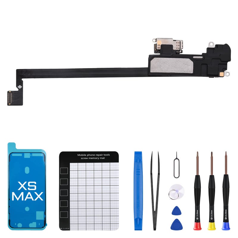 DGSCSMY for iPhone Xs MAX Earpiece Front Speaker Replacement Repair 65 OEM Ear Module Ambient Light Sensor Proximity Sensor Connector Fix Tools Kit XSMAX A1921 A2101 A2102 A2103 A2104 - Image 2