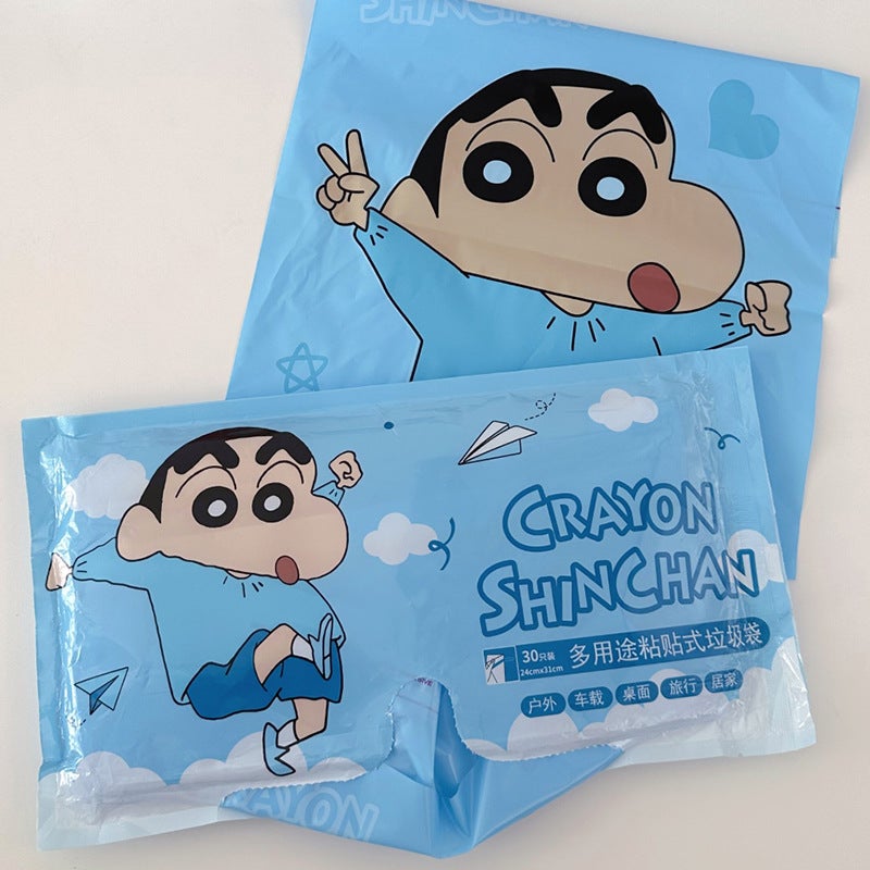 Sanrio Licensed Multipurpose Garbage Bag Drawstring Blue 