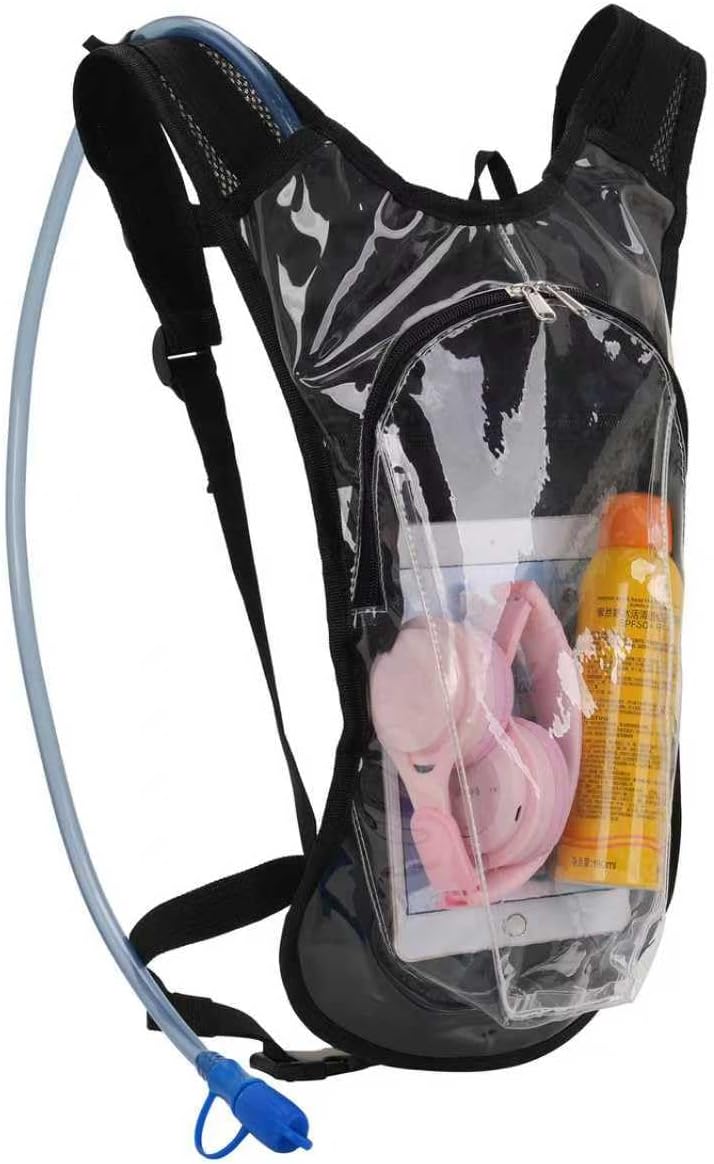 Roptat Hydration Backpack Pack with 2L Hydration Bladder - Lightweight Water Backpack Water Pouch for Women Men Running Riding Biking Music Festival - Image 5
