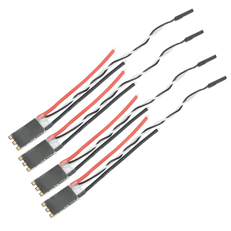 4PCS 20AS Brushless ESC Fast Switching Upgrade Parts Fit for FVT LittleBee（KS01813*4）(Black ) - Image 2