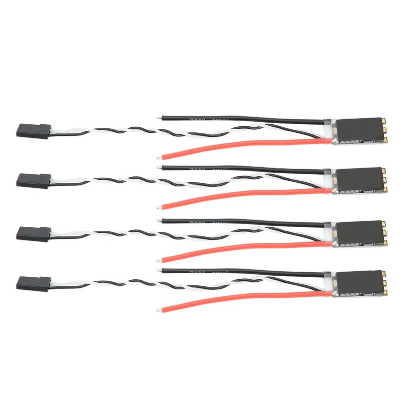4PCS 20AS Brushless ESC Fast Switching Upgrade Parts Fit for FVT LittleBee（KS01813*4）(Black ) - Image 1