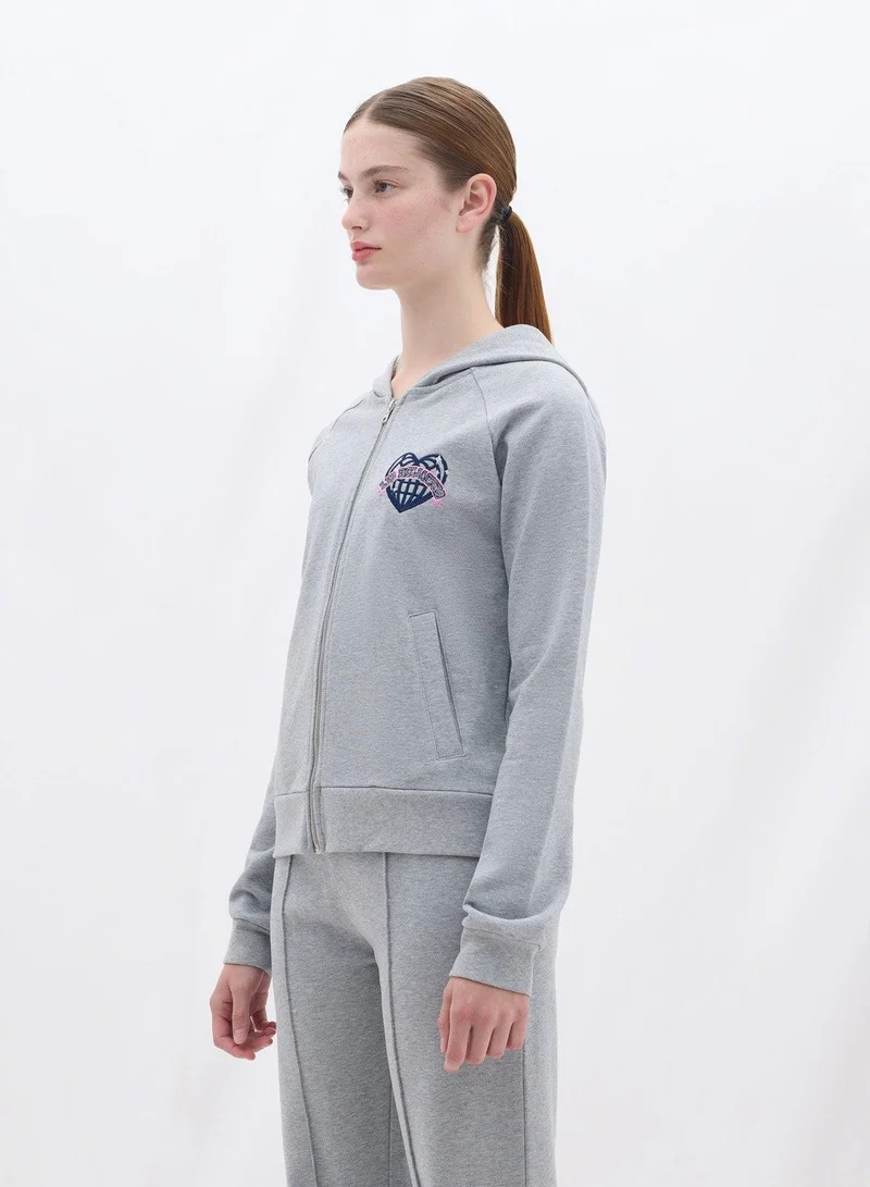 LES BENJAMINS ZIP HOODIE 001