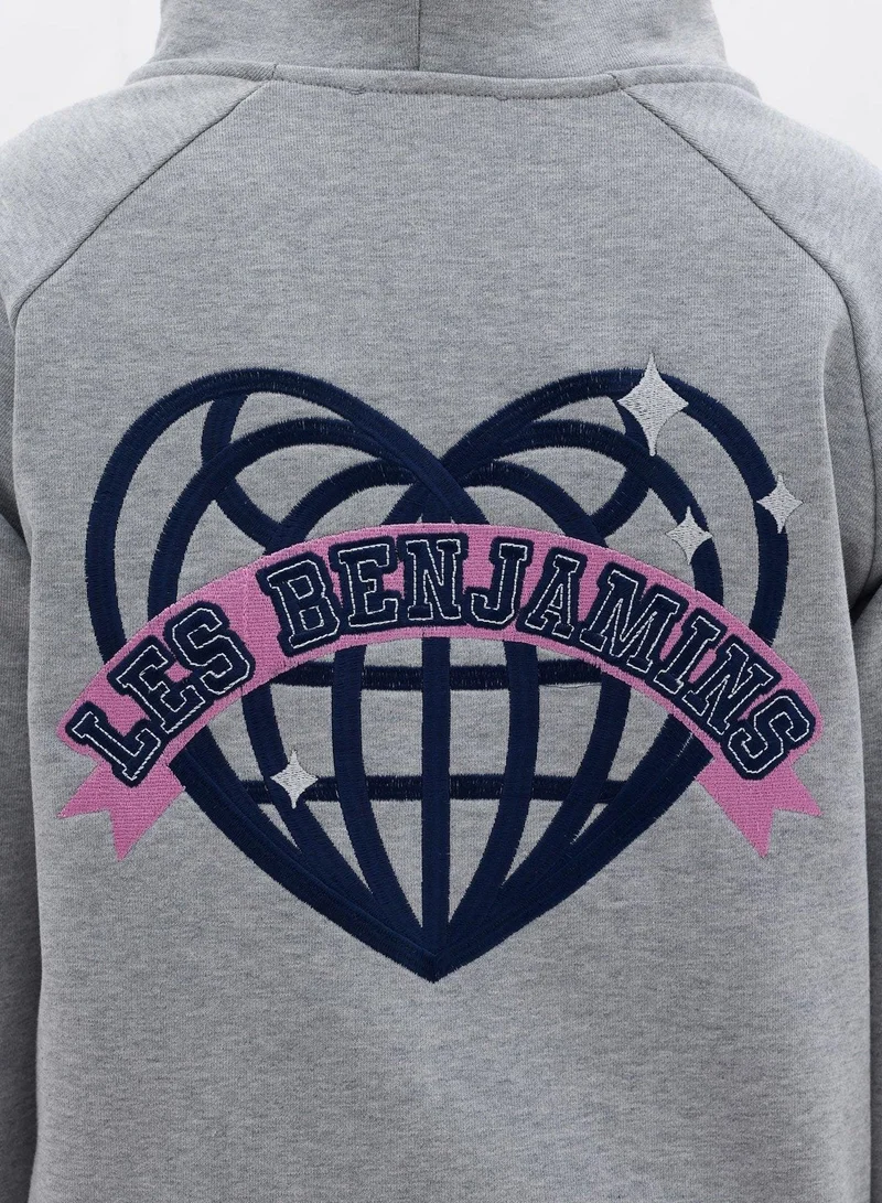 LES BENJAMINS ZIP HOODIE 001
