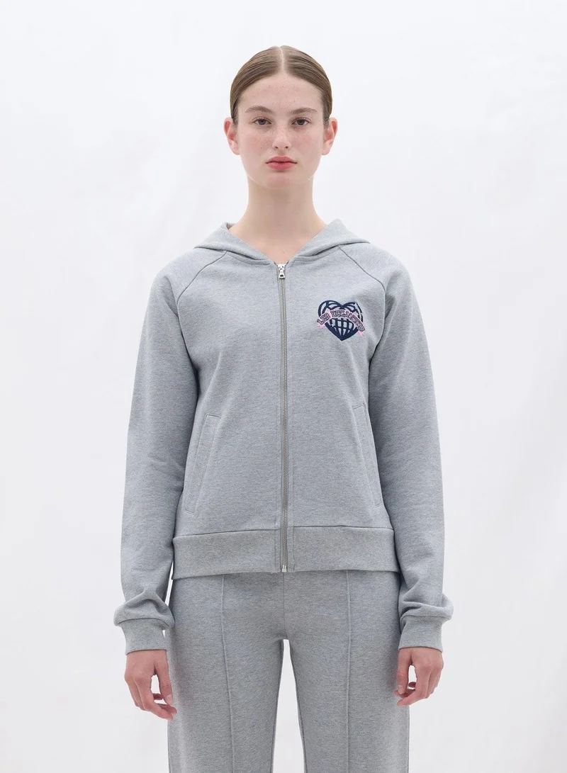 LES BENJAMINS ZIP HOODIE 001