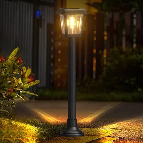 XERGY® Solar Outdoor Waterproof Pathway Lights, LED Solar Lights for Garden, Solar Walkway Lamp Lights Maintain 10 Hours of Lighting for Your Garden, Landscape, Path, Yard, Bolcany, Driveway - Image 1