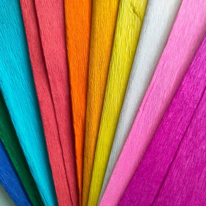 ورق كريب لصنع الزهور بنفسك