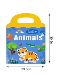 Generic Magnetic Sticker Animal Book  - Image 2