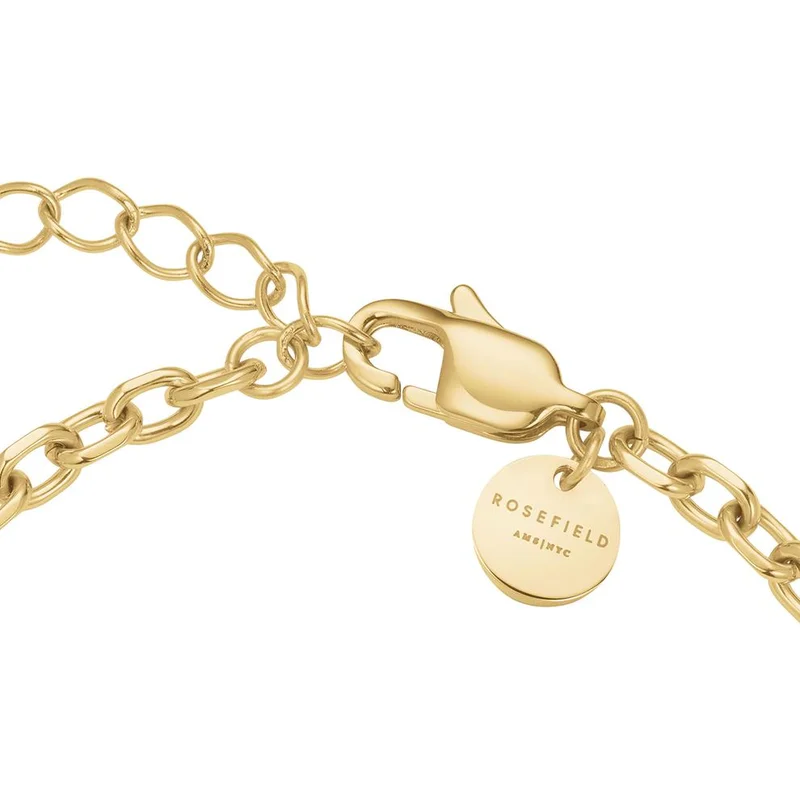Rosefield  Rosefield Chunky Heart Bracelet Gold - JBCHG-J1279 for Women | Best Price UAE