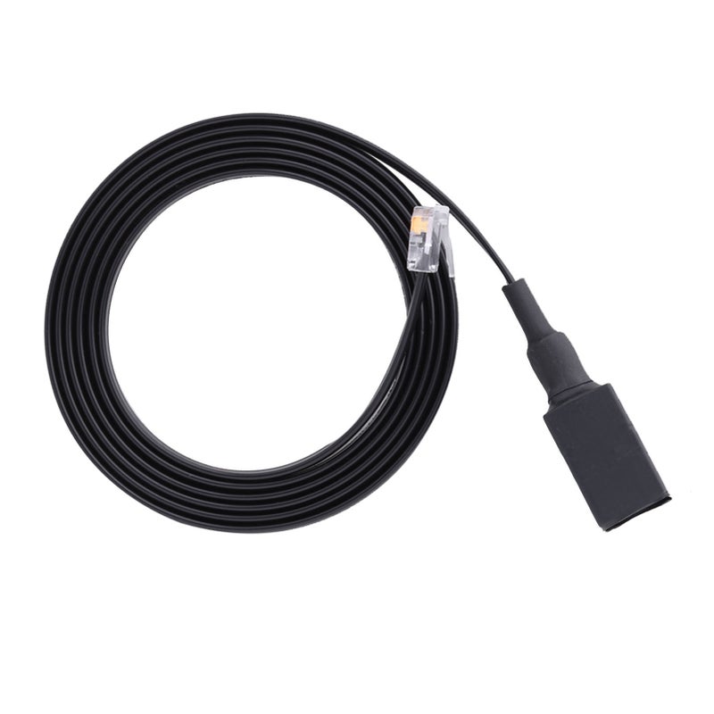 1.5M 6-Pin Removable Separation Handheld Mic Extension Cable Cord for Yaesu Radio Walkie Talkie - Image 4