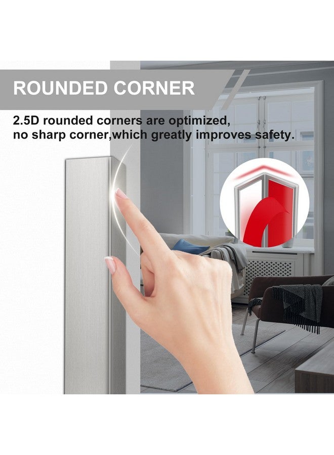 AGHITG Wall Corner Protector,Stainless Steel Wall Corner Guards for Protect,3/4 Inch x 36 Inch Metal Corner Protector for Walls, Tables and Cover Sharp Furniture.4PCS - Image 4