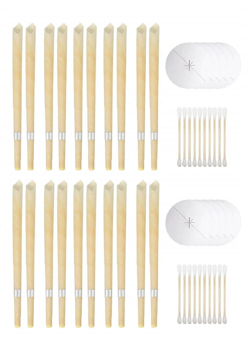 Generic 20pcs Ear Wax Candles for Ear Candling Wax Removal, Ear Cleaning Tool  - Image 1