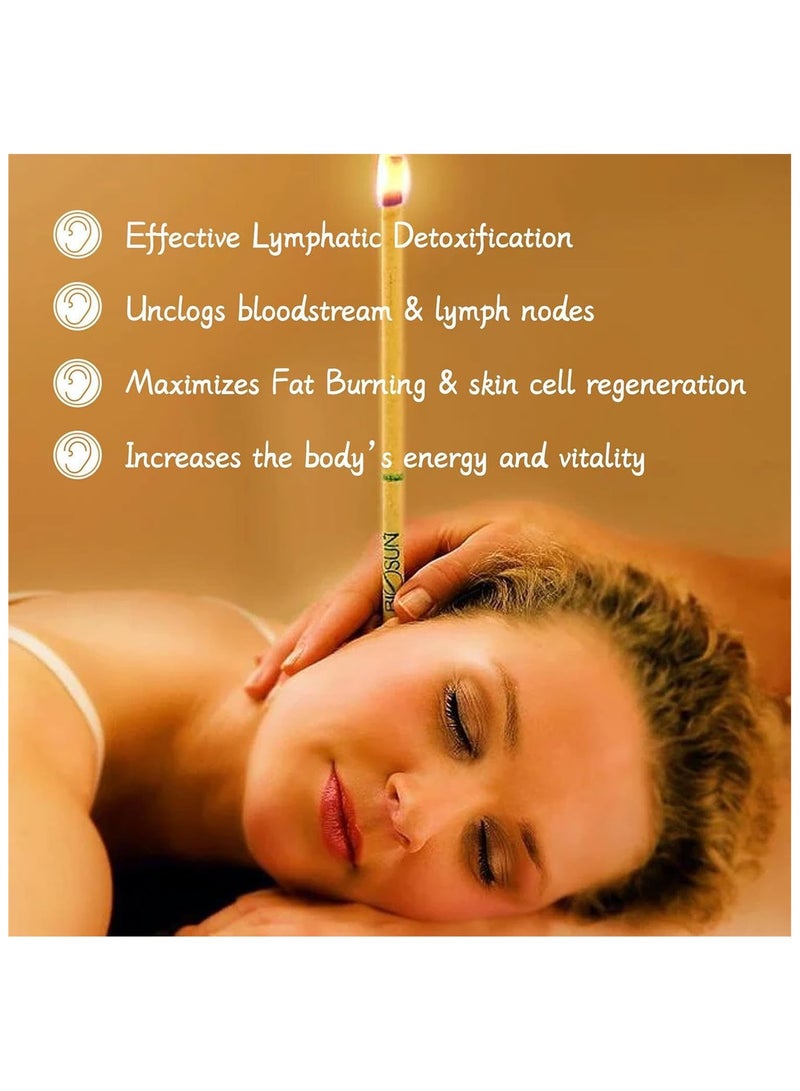 Generic 20pcs Ear Wax Candles for Ear Candling Wax Removal, Ear Cleaning Tool  - Image 5