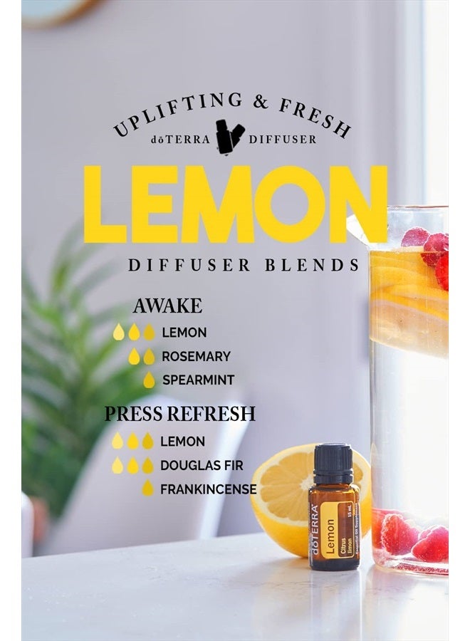 doTERRA Lemon Essential Oil - 15 ml (2 Pack) - Image 4
