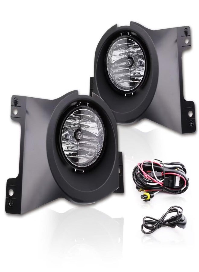 wideep Fog Light Assemblies with Bezels For F150 2009-2014 Ford, Upgrade Replacement Fog Lamp Assembly Kit with Housing, Plug and Play 3000K Yellow IP67 DC 12V 2Pcs, FL3Z-15200-A - Image 1