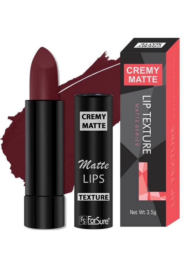 FORSURE - Weightless Cremy Matte Finish Lipstick - 3.5G (Cherry Maroon-95) - Image 1