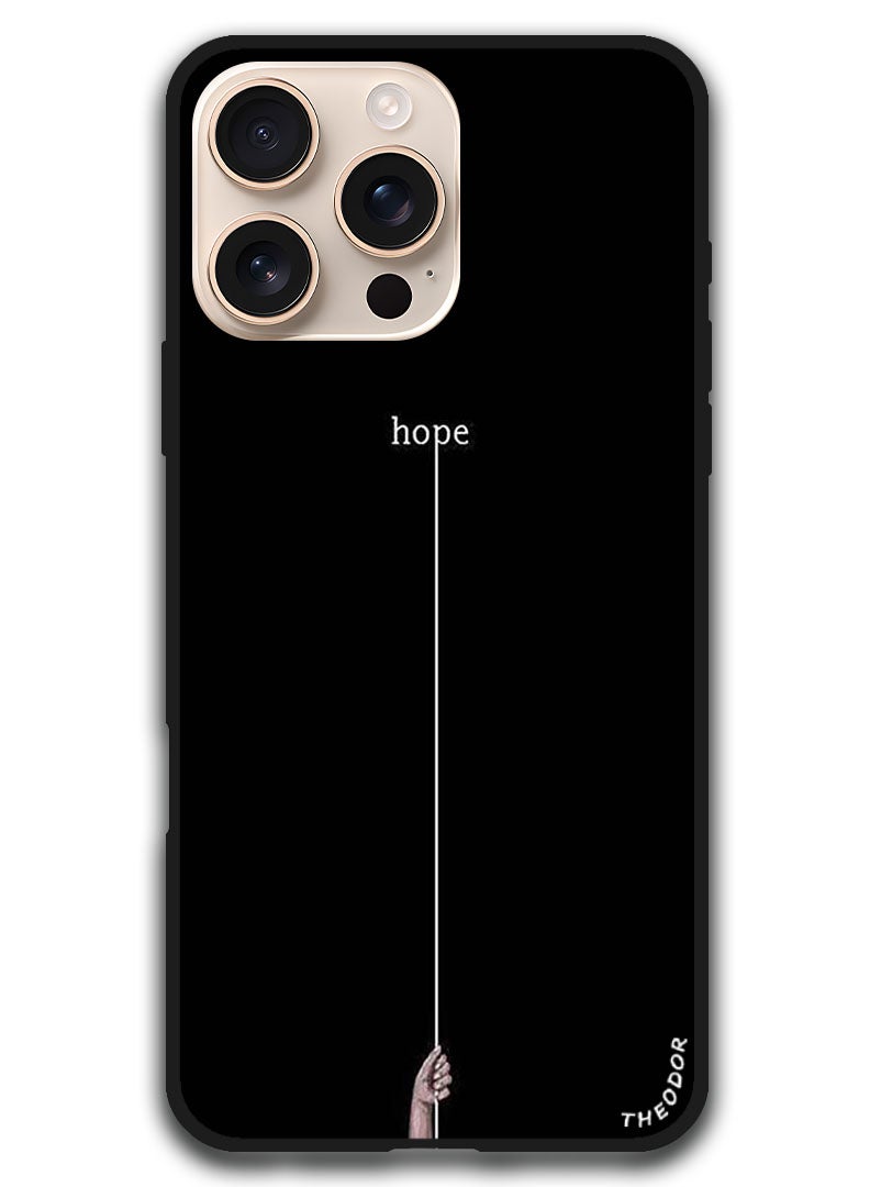 Theodor Protective Case Anti Scratch Shock Proof Bumper Cover For iPhone 16 Pro (6.3)-inch Hope - Image 1