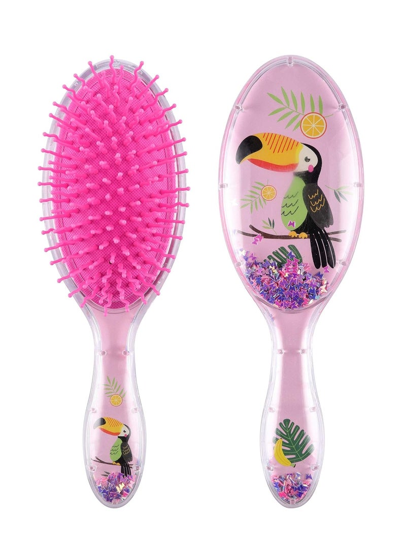 Aethland - Aethland Detangling Brush for Curly Hair Kids Flexible Soft Hair Brush for Curly Hair  Glide Through Tangles With Ease - Image 1