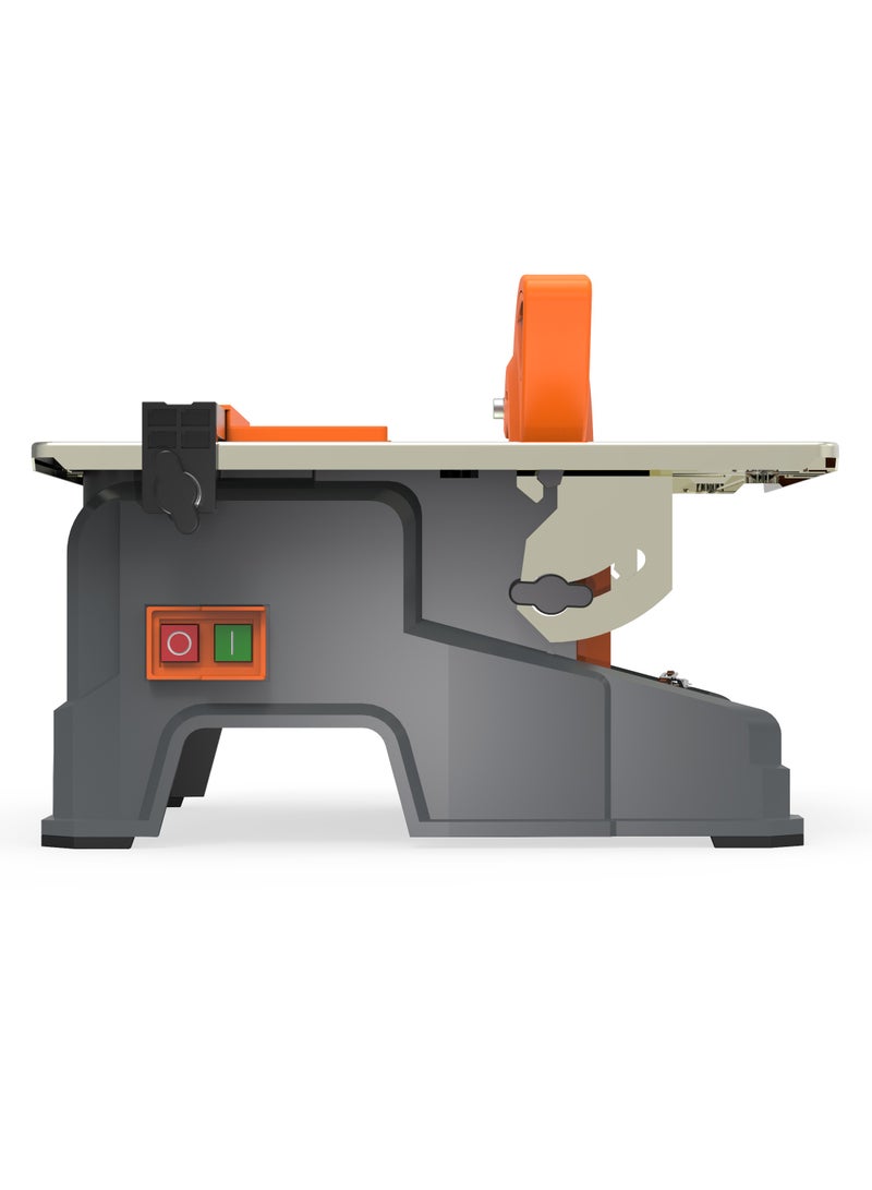 KSEIBI TILE SAW, 180MM, 450W, Input Voltage 220-240/50-60Hz, For Cutting Through Various Types of Tiles, Including Ceramic, Porcelain, Marble, and Other Materials Used in Flooring and Wall Installations.  - Image 1