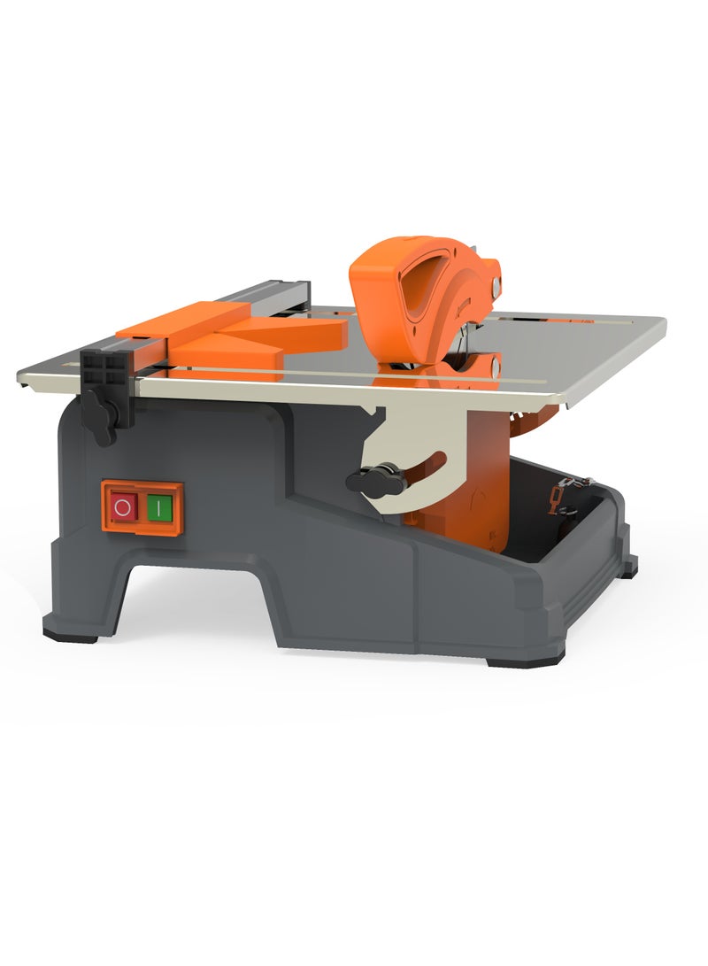 KSEIBI TILE SAW, 180MM, 450W, Input Voltage 220-240/50-60Hz, For Cutting Through Various Types of Tiles, Including Ceramic, Porcelain, Marble, and Other Materials Used in Flooring and Wall Installations.  - Image 2