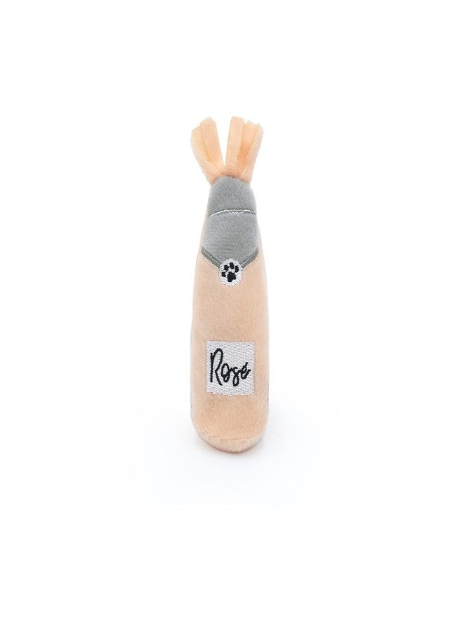 ZippyPaws ZippyClaws - Catnip Crusherz - Fun-Sized Plush Catnip Toys with Frills, Perfect for Batting, Pouncing, and Chasing, Designed to Keep Your Indoor Cat Engaged in Playful Activities - Rosé - Image 1