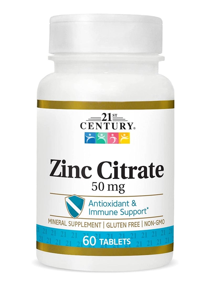 سترات الزنك 50 ملجم - 60 قرصا - Image 1