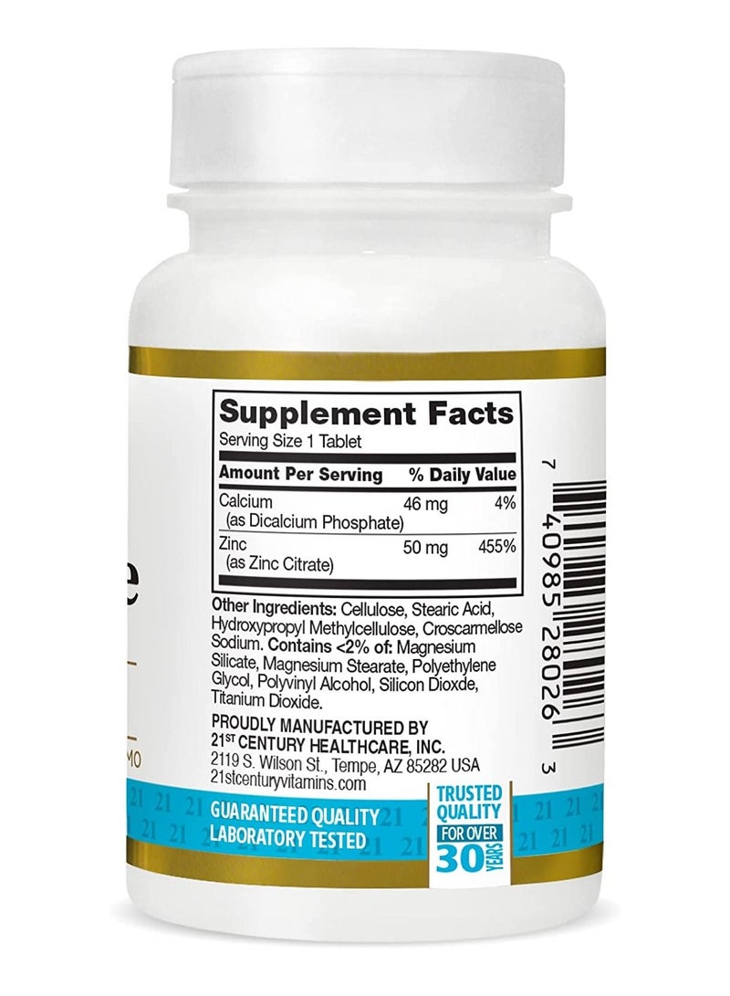 سترات الزنك 50 ملجم - 60 قرصا - Image 2