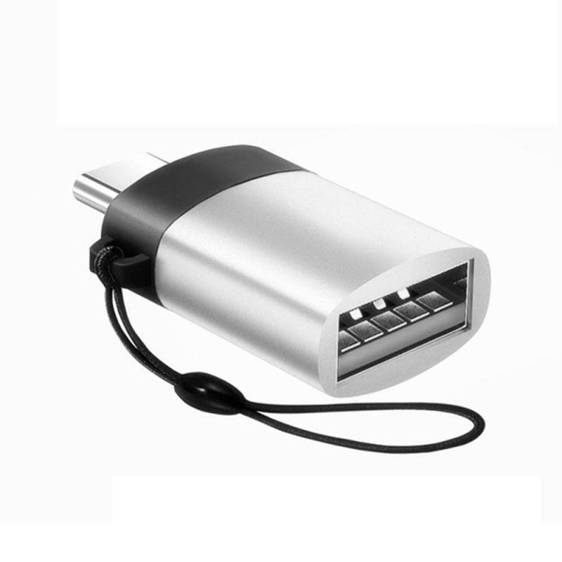 CONGDI USB Type C To USB Type A 3.0 OTG Adapter, Super speed USB 3.0 5Gbps data transmitting rate (Silver)