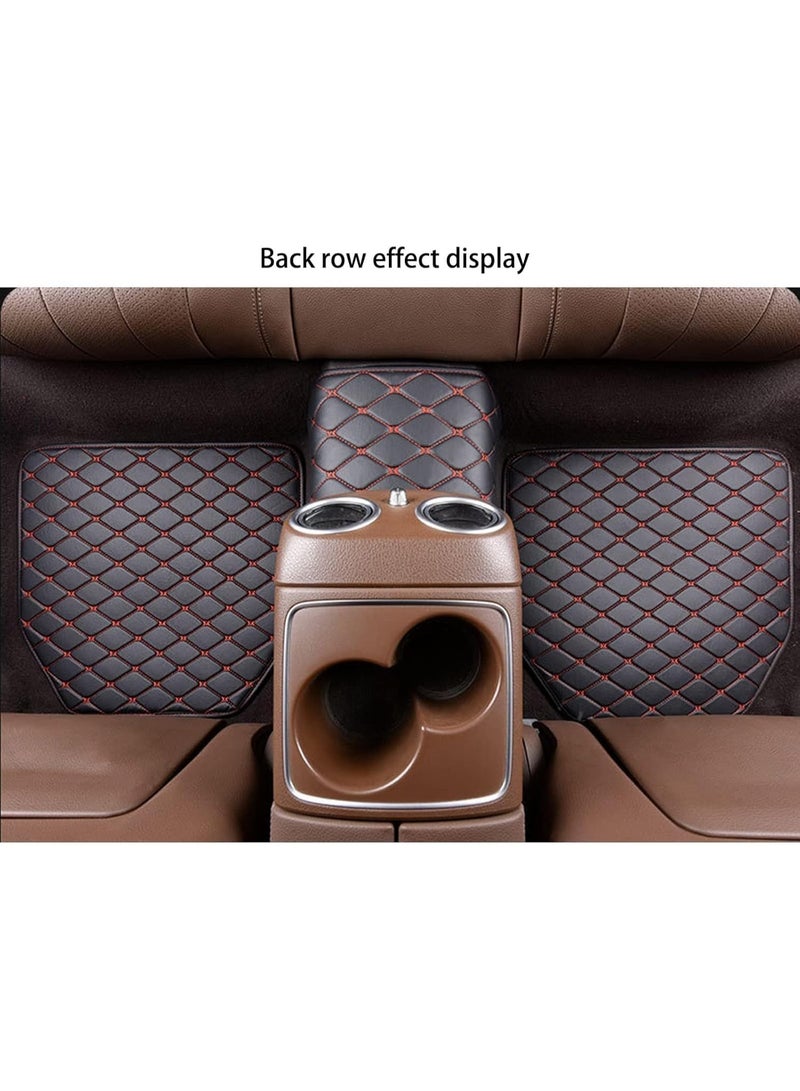 TRASSLE 5 Pcs Deluxe Carpet Floor Mat Set Waterproof Universal Fit Car Floor Mats Protection with Rubber Lining, Suitable for All Vehicles - Image 5