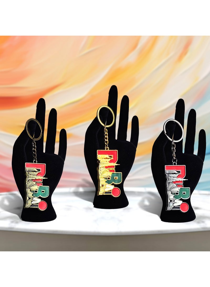 Souvenir Souq Souvenir keychain Metal 3pcs #16 - Image 1