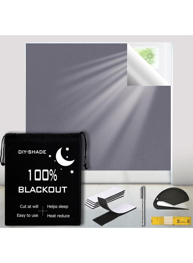 1.45*1M 420D blackout fabric full blackout curtains Portable travel curtains Cuttable blackout curtains - Image 1