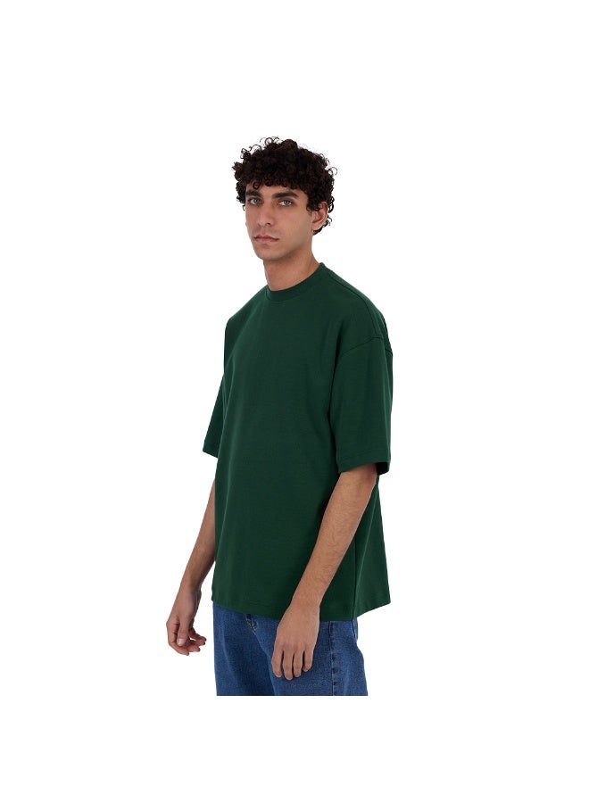 دوت تيشيرت بيزك اوفر سايز رجالي - Image 2