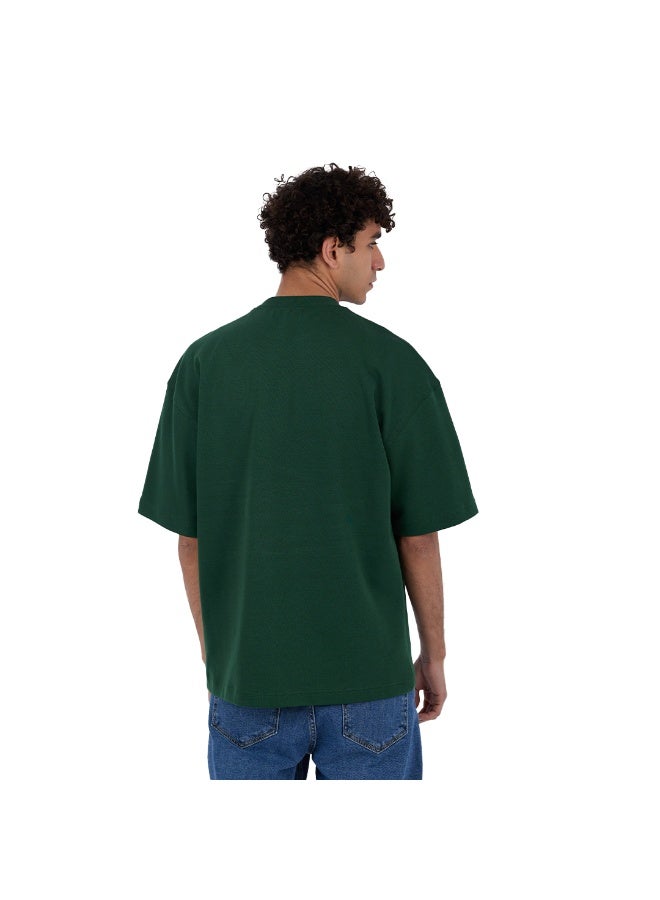 دوت تيشيرت بيزك اوفر سايز رجالي - Image 3