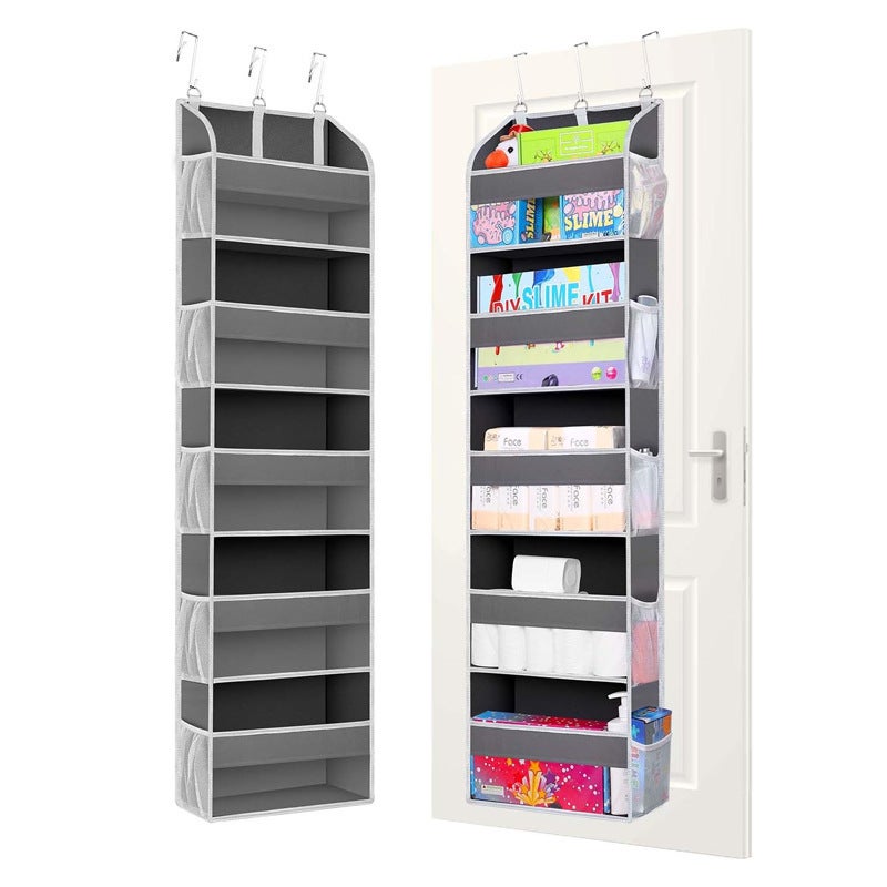 Non-Woven Fabric Behind-The-Door Dormitory Storage Hanging Bag For Home Underwear Storage Bag Wall-Mounted Storage Net Bag - Image 2