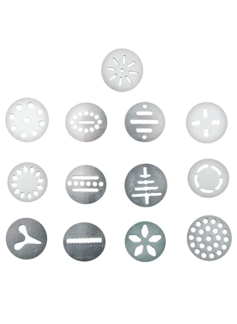 Stainless steel cookie press and cake decorating icing set with 13-piece icing gun and decorating tools - Image 2