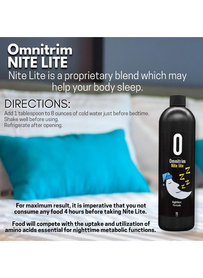 Omnitrition OmniTrim Nite Lite Dietary Supplement 15 Ounces - Image 2
